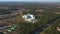 Gomel, Belarus. Aerial View OF Building Of Republican Scientific Center For Radiation Medicine And Human Ecology In