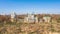 Gomel Palace and Park Ensemble from a height. View of the Rumyantsev and Paskevich palace from a height. The architectural