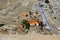 A gompa gumba monastery in Ghiling Village of Upper Mustang in the Himalayas of Nepal