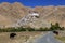 Gompa - tibetan buddhist monastery in Ladakh.