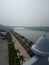 Gomti river front for public at Gomti River Lucknow city India