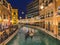 Gondola cruise in Venetian Manila Mall, Philippines