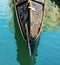 Gondola, front side,, Venice, Italy