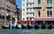 Gondola is the main transport in Venice