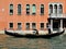 Gondola is the main transport in Venice