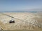 Gondola over the desert Masada