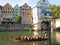 A gondola ride along downtown Tubingen