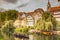 A gondola ride along downtown Tubingen