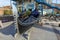 A Gondola row boat in Giudecca