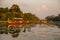 Gondola Sunset Boat Rides at Angkor Wat in Cambodia