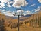 Gondola between Telluride and Mountain Village