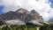 Gondola to Piccolo Lagazuoi at Passo di Falzarego, Dolomites, Italy