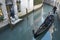 A gondola in a Venetian canal