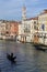Gondolas and canals in venice
