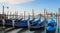 Gondolas near Piazza San Marco