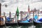 Gondolas near Saint Mark square