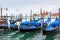 Gondolas near Saint Mark square