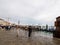 Gondolas near Saint Mark Square, Venice, Italy