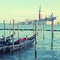 Gondolas, Saint Mark square,Venezia, Italy