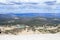 Gondolas to the top of Mammoth mountain in Mammoth Lakes, California