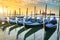 Gondolas in Venezia