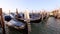 Gondolas in venice