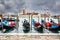 Gondolas in Venice