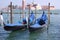 Gondolas in Venice