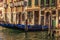 Gondolas in Venice, beautiful scenery of Italy