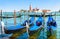 Gondolas in Venice, Italy