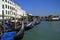 Gondolas waiting for tourists