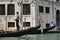 Gondolier on the Grand Canal in Venice, Italy