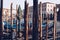 Gondolier taking rest in venice - Italy