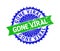 GONE VIRAL Bicolor Rosette Unclean Stamp