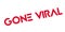 Gone Viral rubber stamp