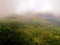 The Gongala mountain\'s view with the mist