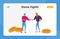 Good Deal, Contract Signing Landing Page Template. Business Partners Characters Handshaking