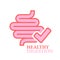 Good healthy digestion vector icon