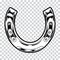 good luck lucky horseshoe  vector illustration 1