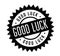Good Luck rubber stamp
