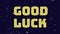 good luck text