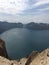 Good mountain top view and scenery on Changbai Mountain