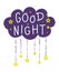 Good night lettering for Your design