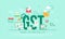 Good Service Tax GST concept.