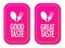 Good taste and Great taste stickers