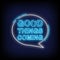 Good Things Coming Neon Signs Style Text Vector