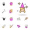 good witch icon. magic icons universal set for web and mobile