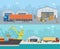 Goods Shipment Panoramas