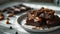 Gooey brownies with crackly top. Rich, fudgy squares boasting intense cocoa flavor, heavenly aroma