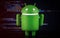 Google Android figure on digital
